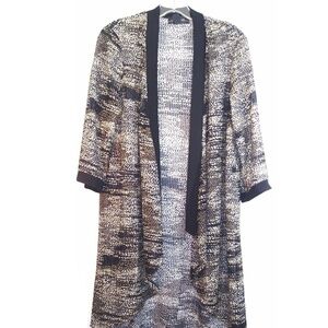 R&M Richards Draped Cardigan Sz 10P